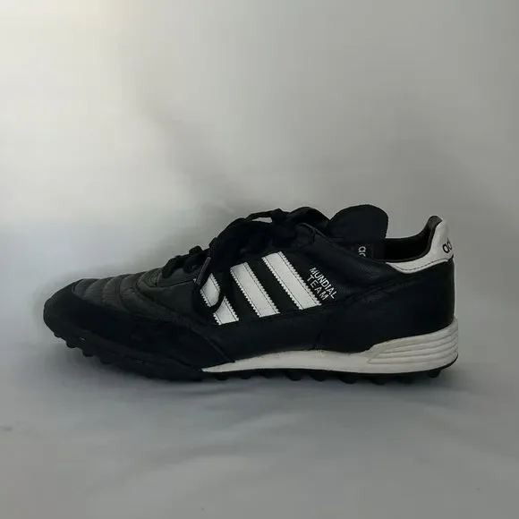 Adidas Mundial Team Turf Soccer Shoes Cleats 019228 Black White Mens 13 Classic - Picture 6 of 10